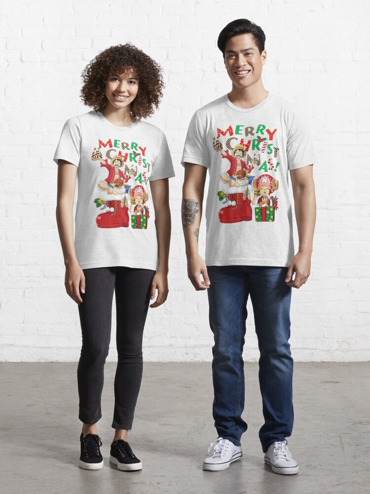 Merry Christmas From Luffy And Chopper One Piece Luffy And Chopper One Piece  shirt