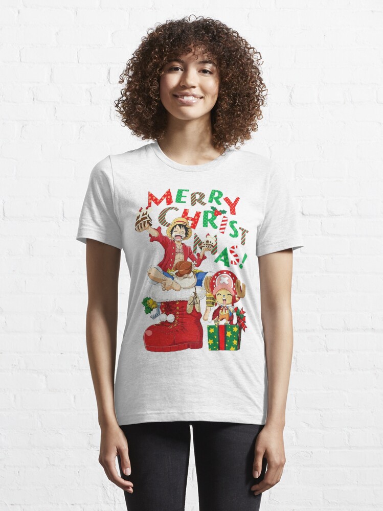 Merry Christmas From Luffy And Chopper One Piece Luffy And Chopper One Piece  shirt