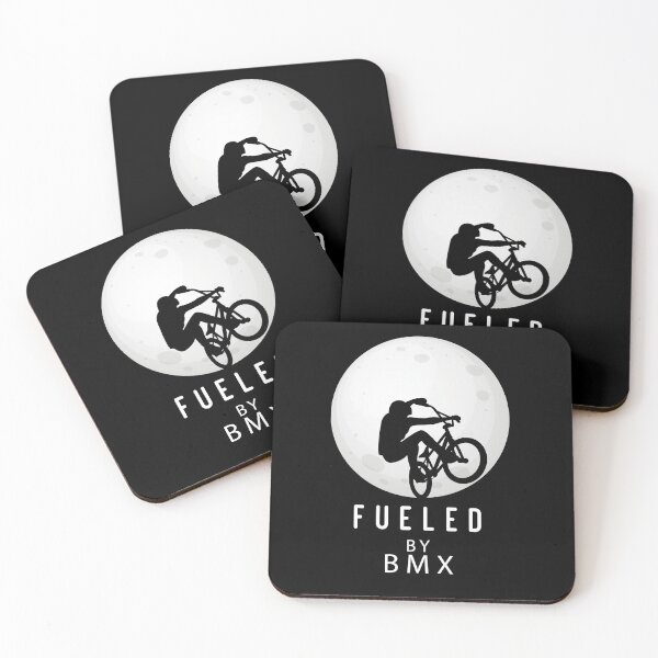 Item preview, Man with a Bike On The Moon - Fueled By Bmx designed and sold by medbdj.