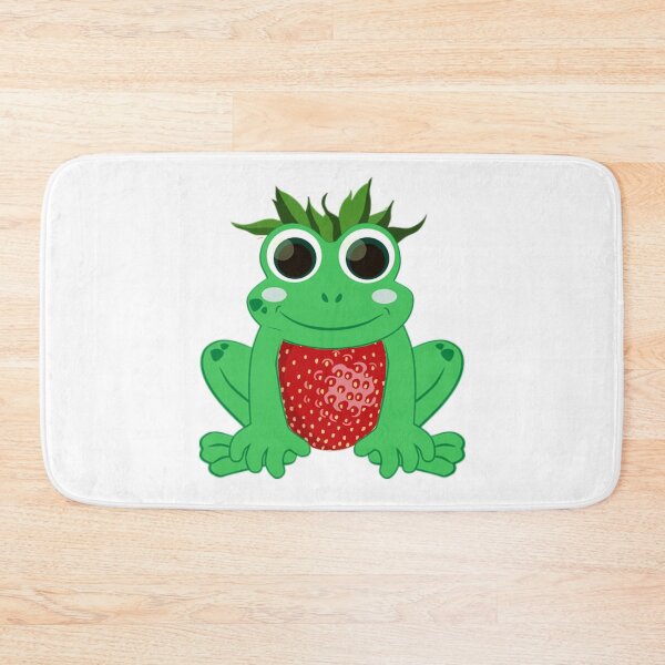 Item preview, Frog With A Strawberry - cool funny frog designed and sold by latelierdechris.