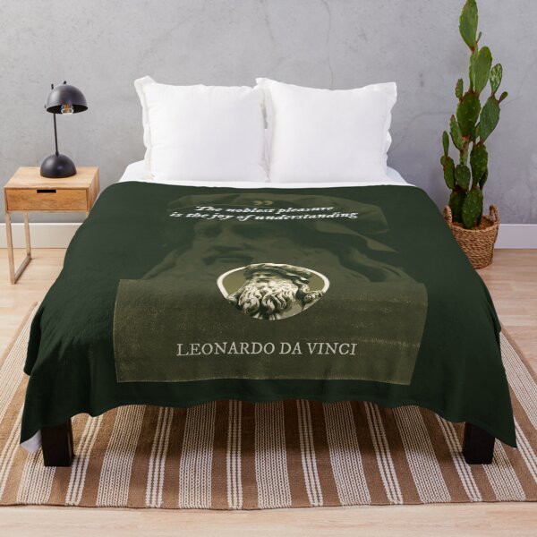 Item preview, Leonardo da Vinci - The noblest pleasure is the joy of understanding designed and sold by Syahrasi.