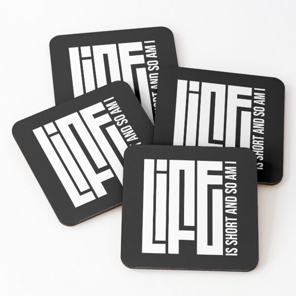 Item preview, Life is short and so am i, Awesome short people gifts designed and sold by Rajan Supal.