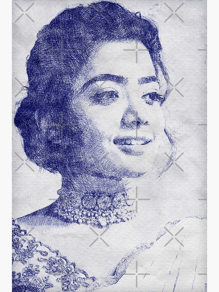 ArtStation - Rashmika Mandanna drawing