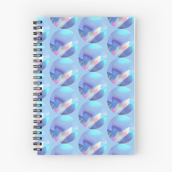 Item preview, Blue neon circle pattern | blue metallic pattern designed and sold by lausn.