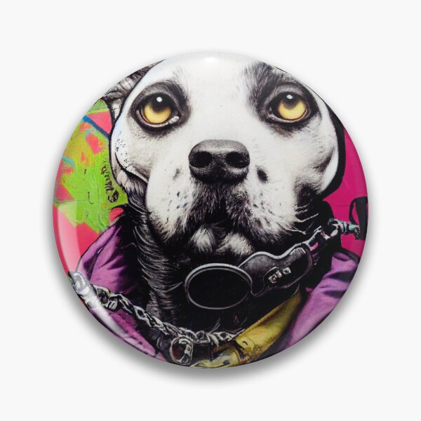 Item preview, dog wall paint spray colorful designed and sold by keyd-studio.