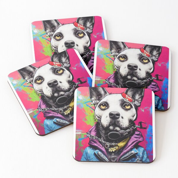 Item preview, dog wall paint spray colorful designed and sold by keyd-studio.