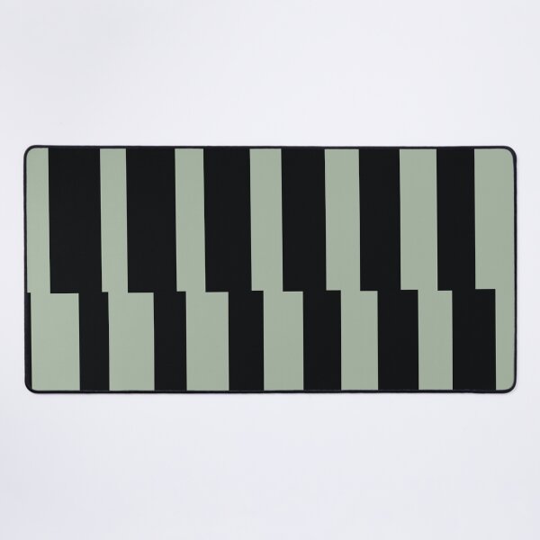 Artikelvorschau, Schwarze, pastellgrüne, abstrakte vertikale Streifenmusterpaare Valspar 2023 COTY Green Trellis 5006-3C entworfen und verkauft von ColorOfTheYears.