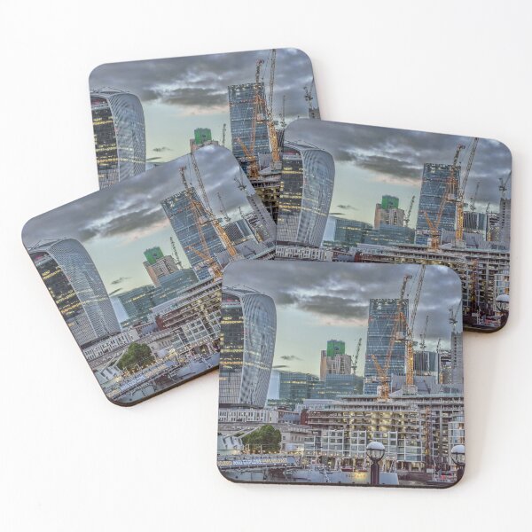 Item preview, Ever Changing Skyline London and HMS Belfast #307 designed and sold by phutball.