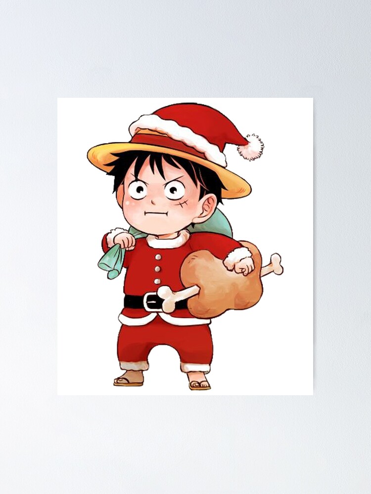 Merry Christmas From Monkey D. Luffy One Piece , Monkey D. Luffy