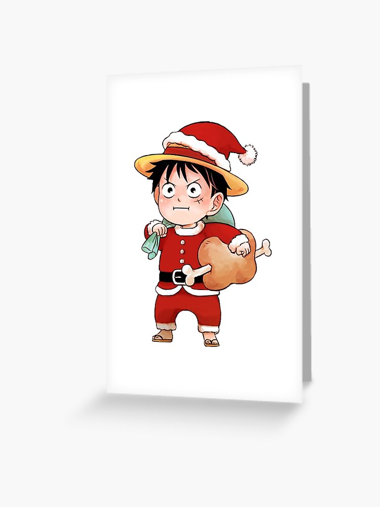 anime one piece luffy | Greeting Card