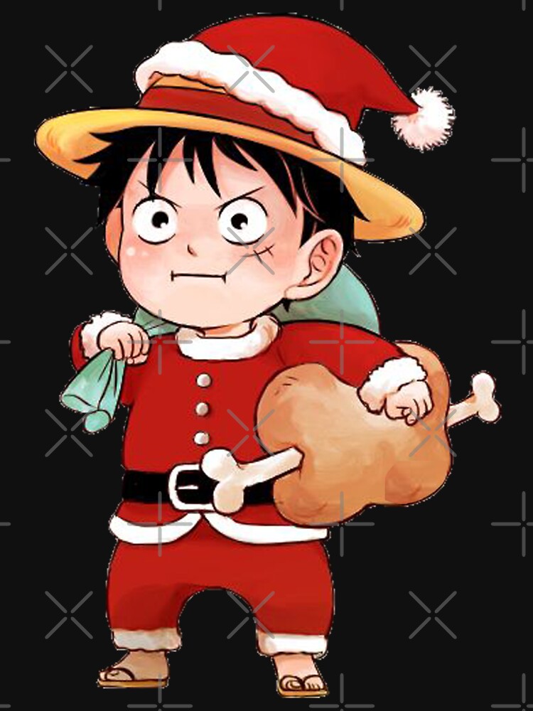 Merry Christmas From Monkey D. Luffy One Piece Svg Files
