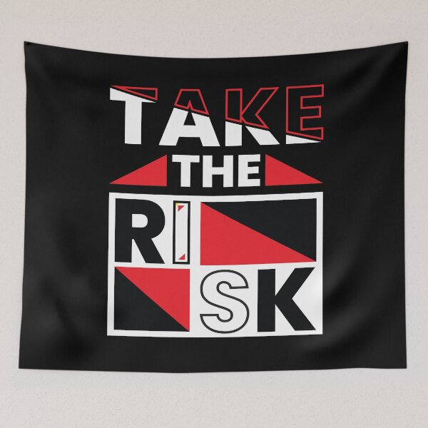 Item preview, Take The Risk designed and sold by pqrstshirts.