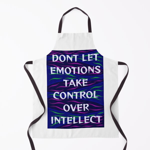 Item preview, Radical Feminist Humanist Quote - Don't Let Your Emotions Take Over Your Intellect designed and sold by LethalPixieDust.