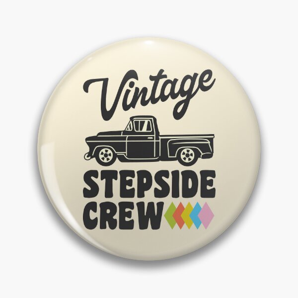Item preview, Vintage Step Side Pickup Truck Stepside Crew Short Bed Trucks designed and sold by CharJens.