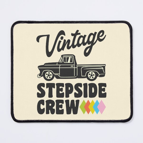 Item preview, Vintage Step Side Pickup Truck Stepside Crew Short Bed Trucks designed and sold by CharJens.
