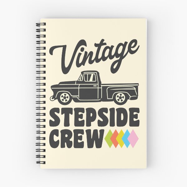 Item preview, Vintage Step Side Pickup Truck Stepside Crew Short Bed Trucks designed and sold by CharJens.