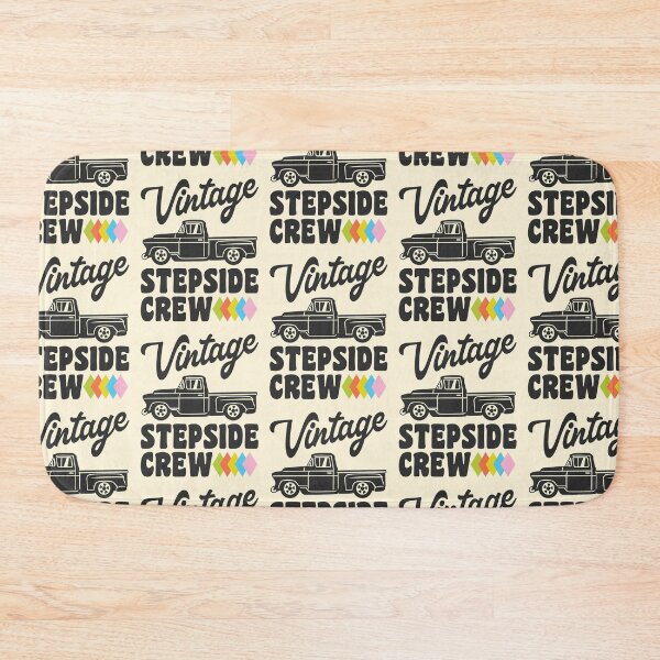 Item preview, Vintage Step Side Pickup Truck Stepside Crew Short Bed Trucks designed and sold by CharJens.