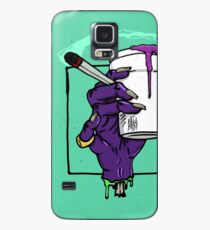 Lila Monster Hülle & Klebefolie für Samsung Galaxy