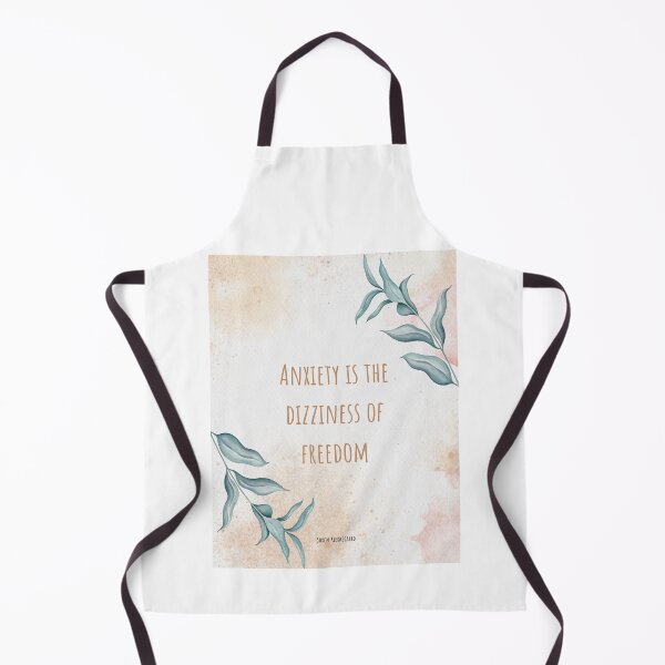 Item preview, Anxiety is the dizziness of freedom. Soren Kierkegaard designed and sold by LifeWisdom.