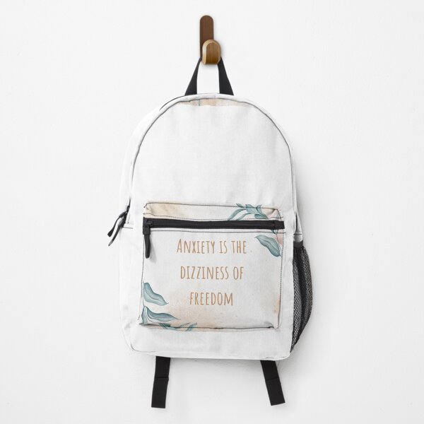 Item preview, Anxiety is the dizziness of freedom. Soren Kierkegaard designed and sold by LifeWisdom.