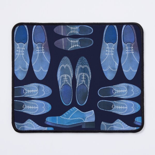 Item preview, Blue Brogue Shoes for Gentlemen designed and sold by squirrell.