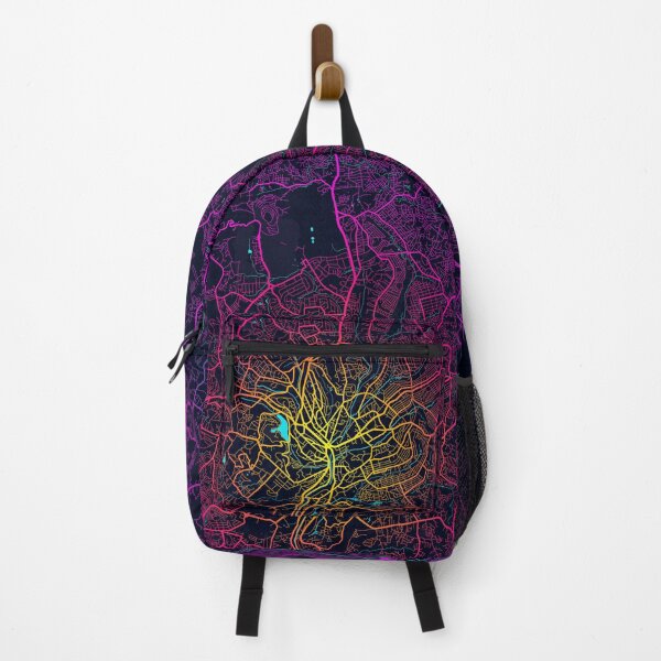 Item preview, Yaounde City Map of Cameroon - Neon designed and sold by deMAP.