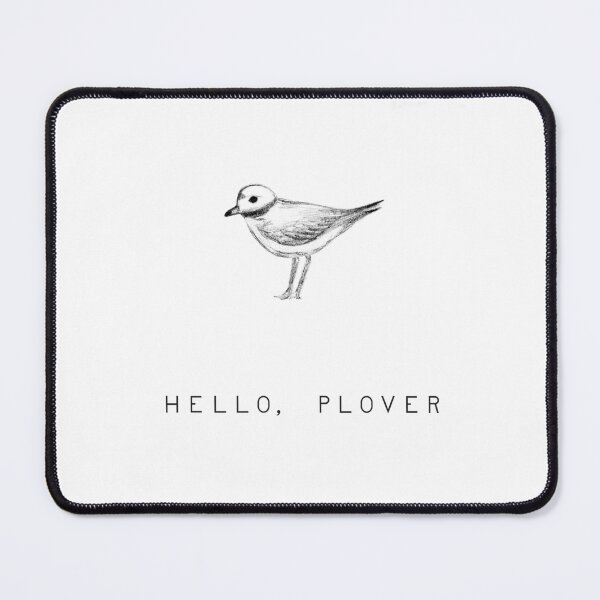 Item preview, 'Hello Plover' Piping Plover Illustration designed and sold by Ken Murphy.