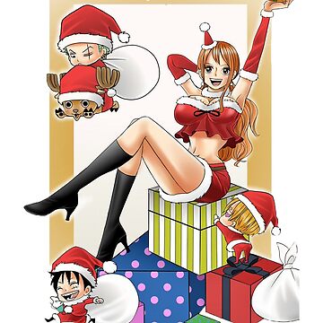 Merry Christmas One Piece | Sticker