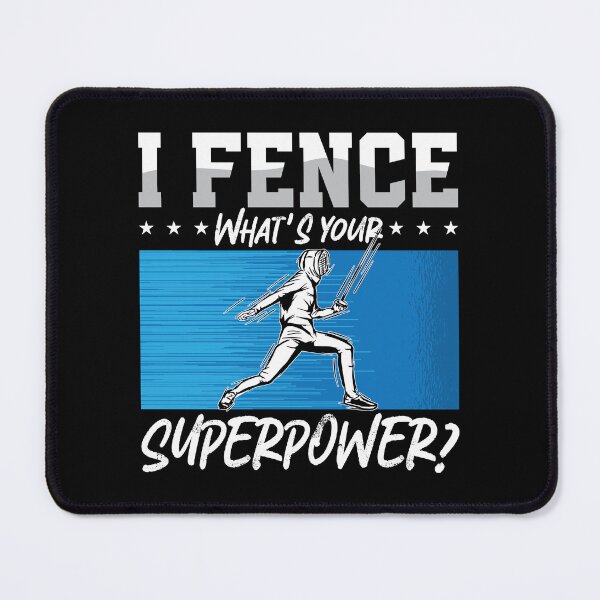 Item preview, Fencing I Fence What's Your Longswords Epee Fencer designed and sold by tshirtconcepts.