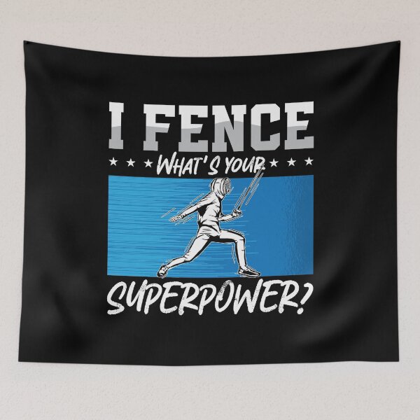 Item preview, Fencing I Fence What's Your Longswords Epee Fencer designed and sold by tshirtconcepts.