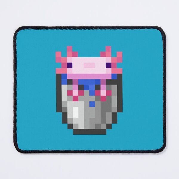 Item preview, Minecraft Bucket of Axolotl designed and sold by KylaBradtke.