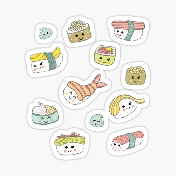 Item preview, Kawaii Sushi designed and sold by Jacqueline Hurd.