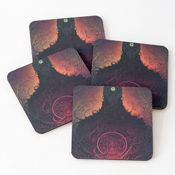 Item preview, Red Abstract Cthulhu  designed and sold by JaimeLikes.