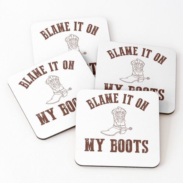 Item preview, Vintage Better Blame Boots Everyone Loves Best Women Men designed and sold by RyderBignoldArt.