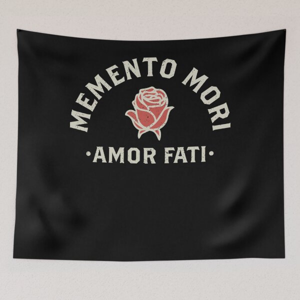 Item preview, Memento Mori Amor Fati Stoic Quote Unisex vintage designed and sold by TYLERJACKSONS.