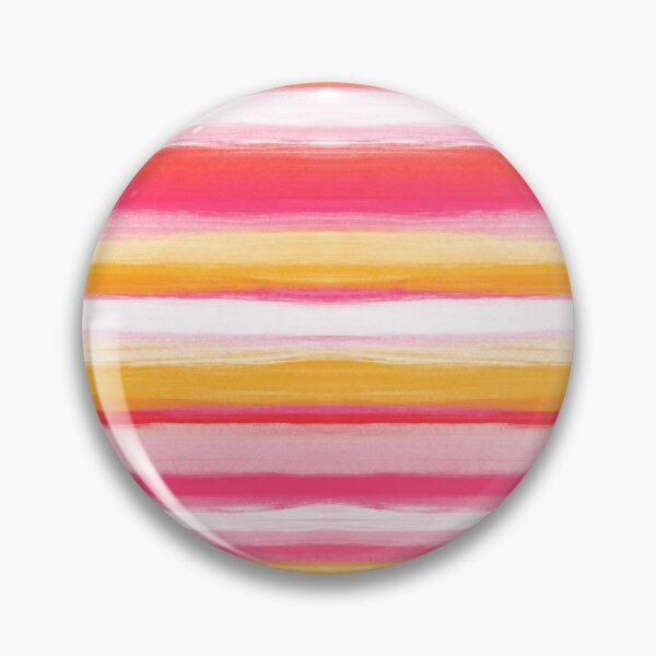 Item preview, Pink and Yellow candy stripes - abstract brushstroke pattern designed and sold by SirenSeventyOne.