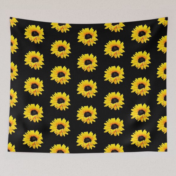 Item preview, Sunflower with dark background designed and sold by Floral-Art.