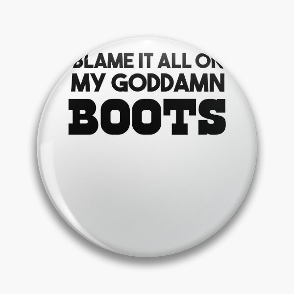 Item preview, Vintage Fanclub Blame Goddamn Boots Fall In Love Best Women Men designed and sold by RyderBignoldArt.