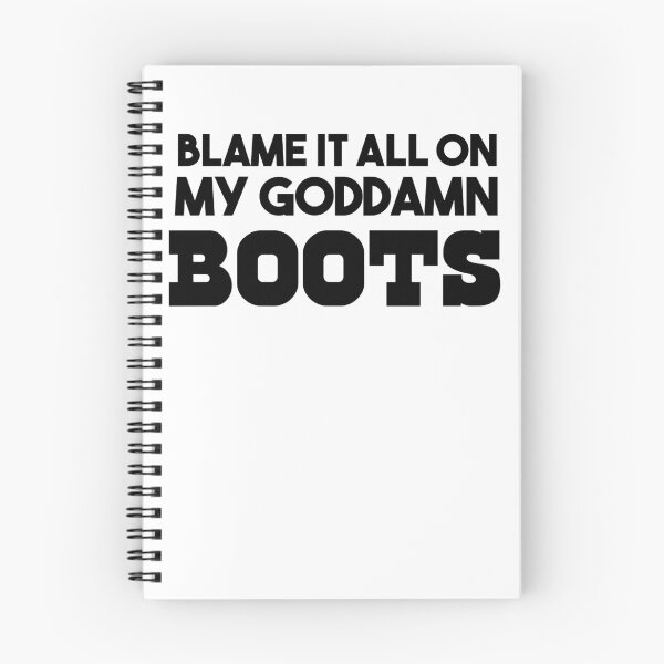 Item preview, Vintage Fanclub Blame Goddamn Boots Fall In Love Best Women Men designed and sold by RyderBignoldArt.