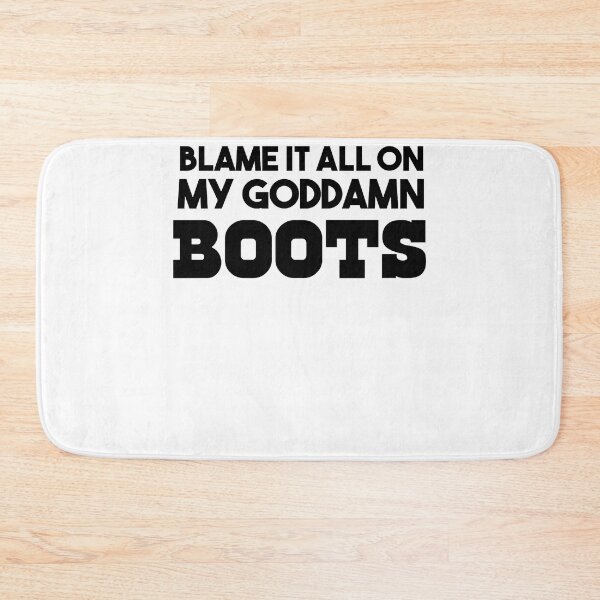 Item preview, Vintage Fanclub Blame Goddamn Boots Fall In Love Best Women Men designed and sold by RyderBignoldArt.