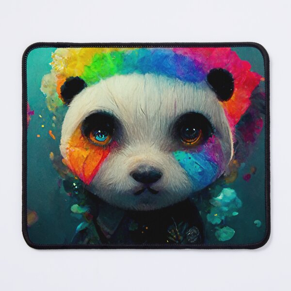 Item preview, A Rainbow Panda designed and sold by Ska-futonto.