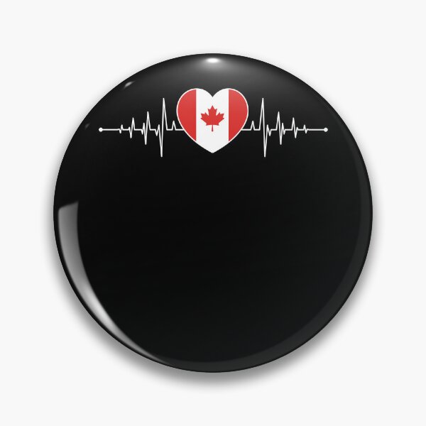 Item preview, Canada Heartbeat Canadian Flag Canadian Gift Canada designed and sold by Lenny Stahl.