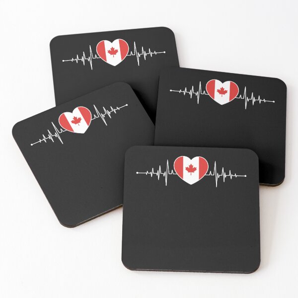 Item preview, Canada Heartbeat Canadian Flag Canadian Gift Canada designed and sold by Lenny Stahl.