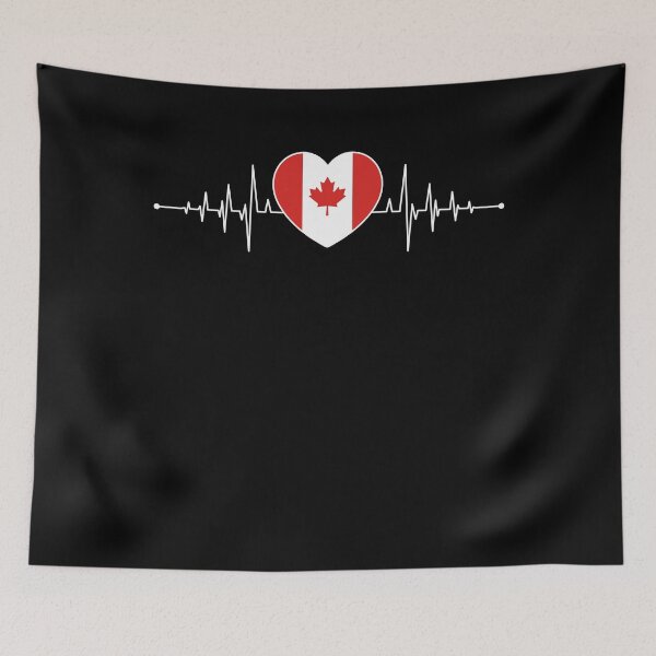 Item preview, Canada Heartbeat Canadian Flag Canadian Gift Canada designed and sold by Lenny Stahl.