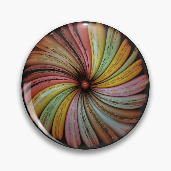 Item preview, spinning circular design inspired by an arrangement of colourful macaroons designed and sold by mister-john.