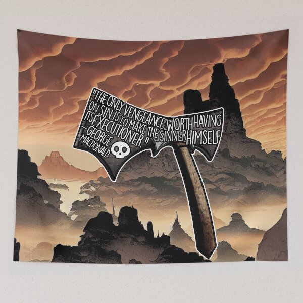 Item preview, Sin's Executioner (George MacDonald) designed and sold by NuminousYes.