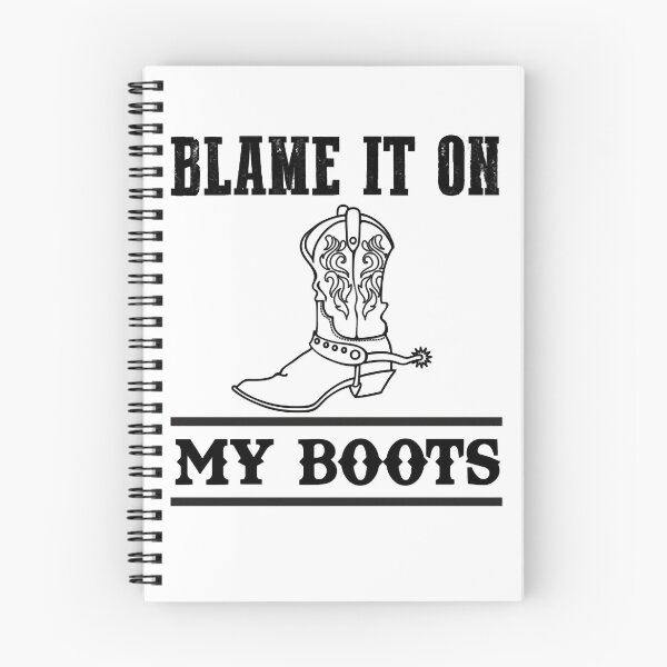 Item preview, Vintage Idea Blame It On My Boots Ways Make The Best Women Men designed and sold by RyderBignoldArt.