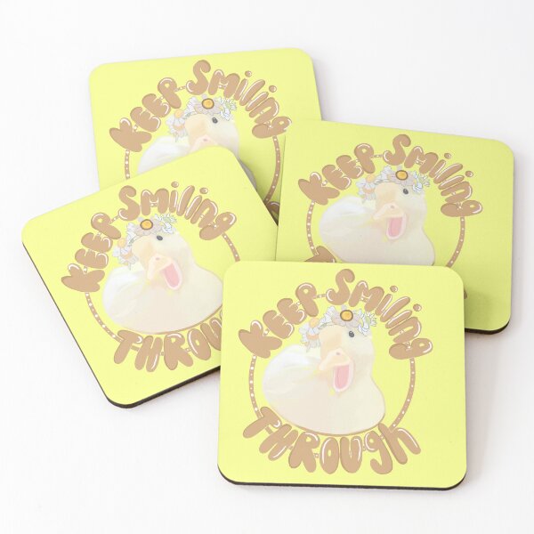 Item preview, Keep smiling duck  designed and sold by Naturefaedesign.