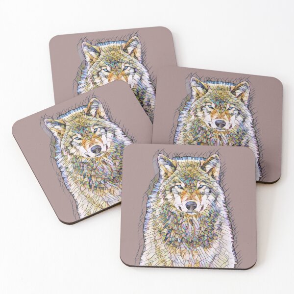 Artikelvorschau, Der einsame Wolf entworfen und verkauft von Silver Lining Gift Co..