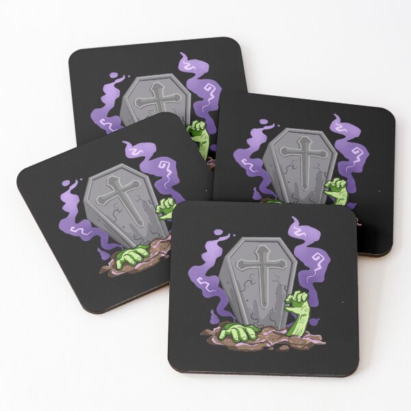 Item preview, zombie halloween grave designed and sold by StairheadStore.
